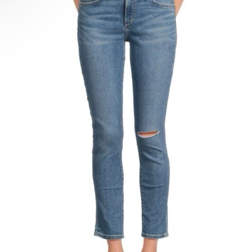 NWT Joe’s Jeans Skinny Ankle Mid Rise Katie Distressed Size 32